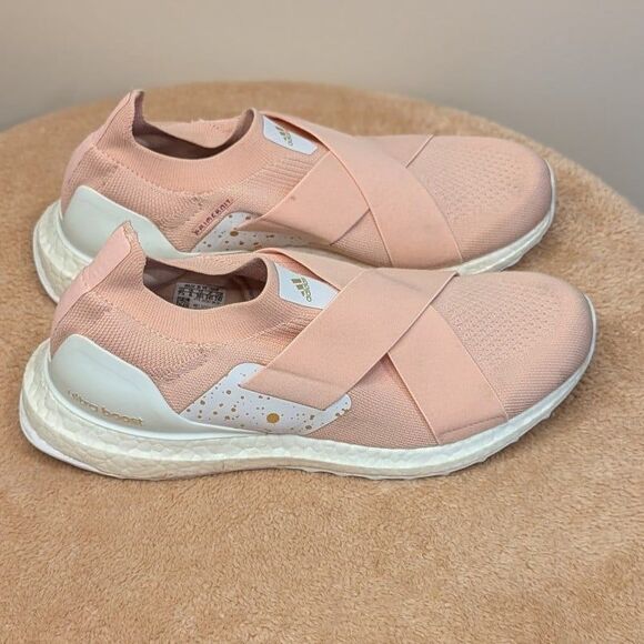 Adidas Size 7.5 Pink Women's Ultraboost 5.0 DNA Running Vapour Sneakers - Picture 5 of 10